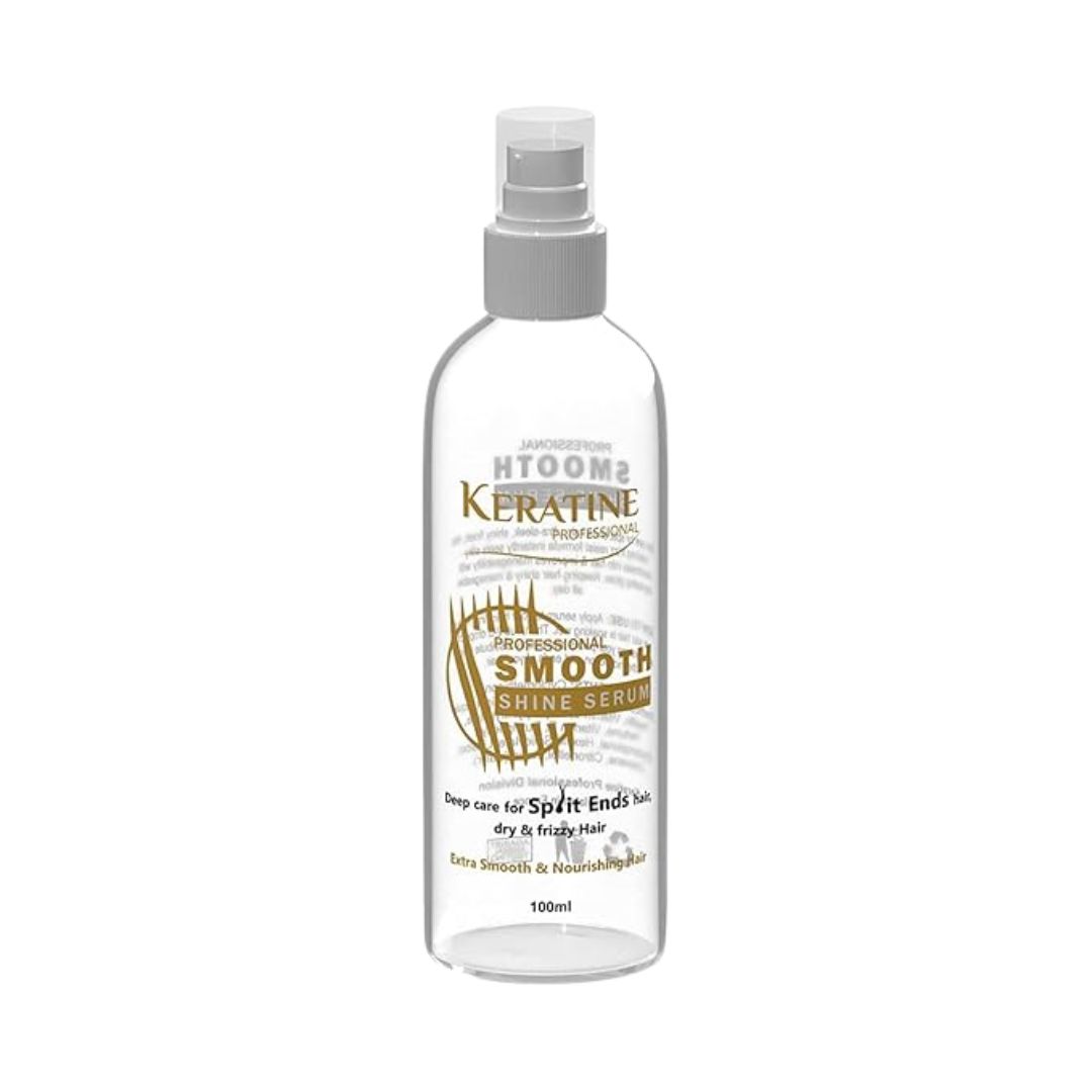 Professional Smooth Shine Serum White | Keratin Nourishing Hair Treatment for Dry, Damaged, Frizzy Hair, Frizz Control | Infused with Keratin, Vitamin E - Coz Love is in the Hair, 100 Ml (1)