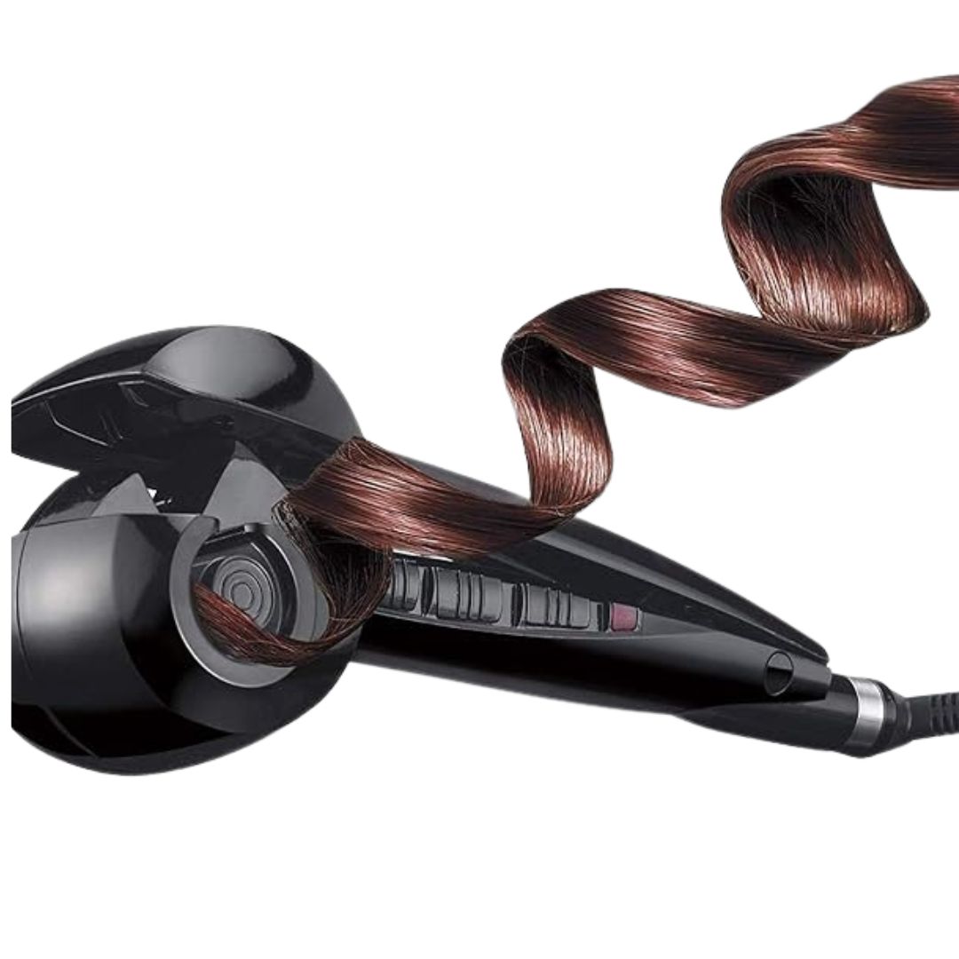Mysticoal Professional Pro Perfect Ladies Curly Hair Machine Hair Curler Roller with Revolutionary Automatic Curling Technology For Women (Multicolour) (Hair Curler A)