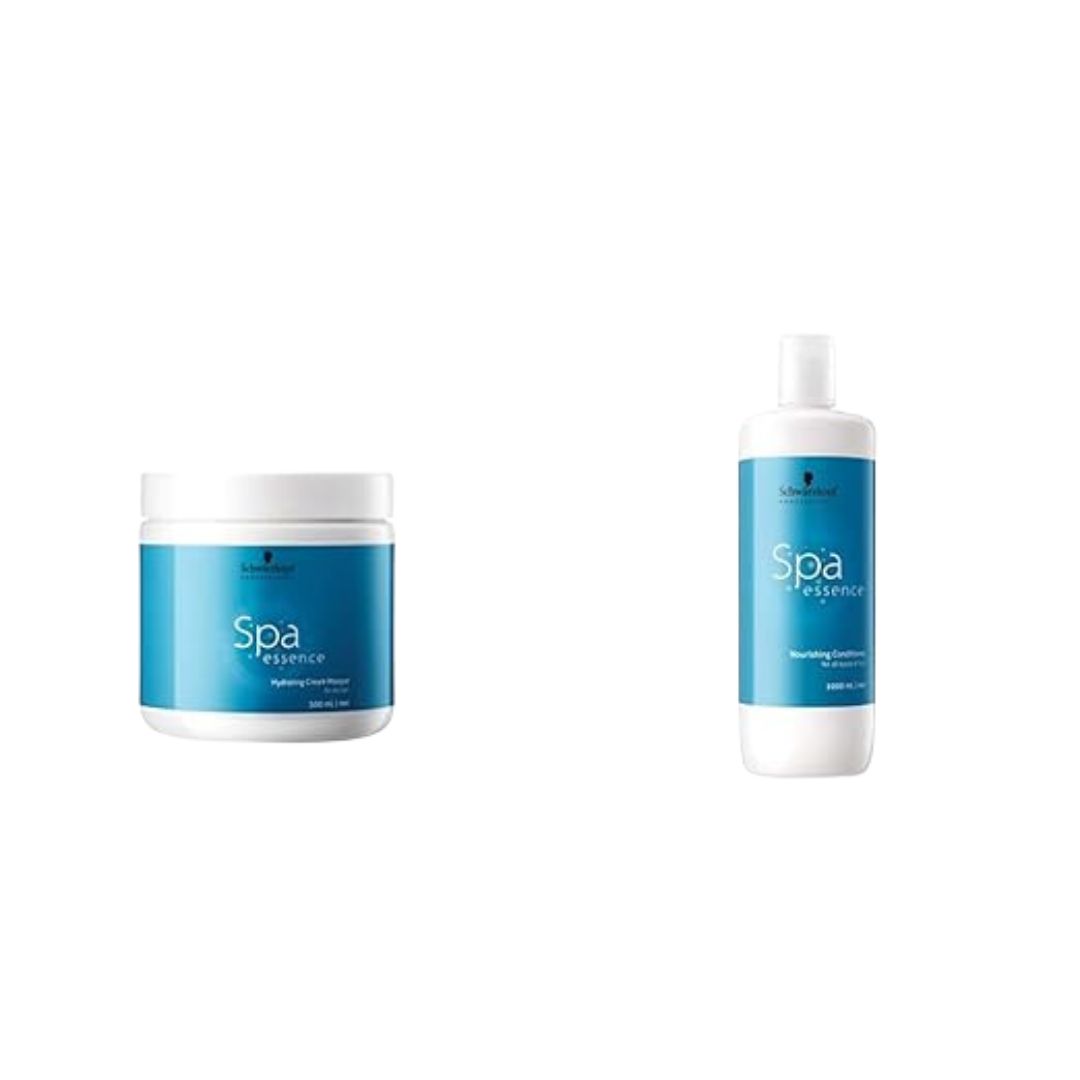Schwarzkopf Professional Spa Essence Hydrating Masque | For Dry Or Dehydrated Hair | 500 Ml