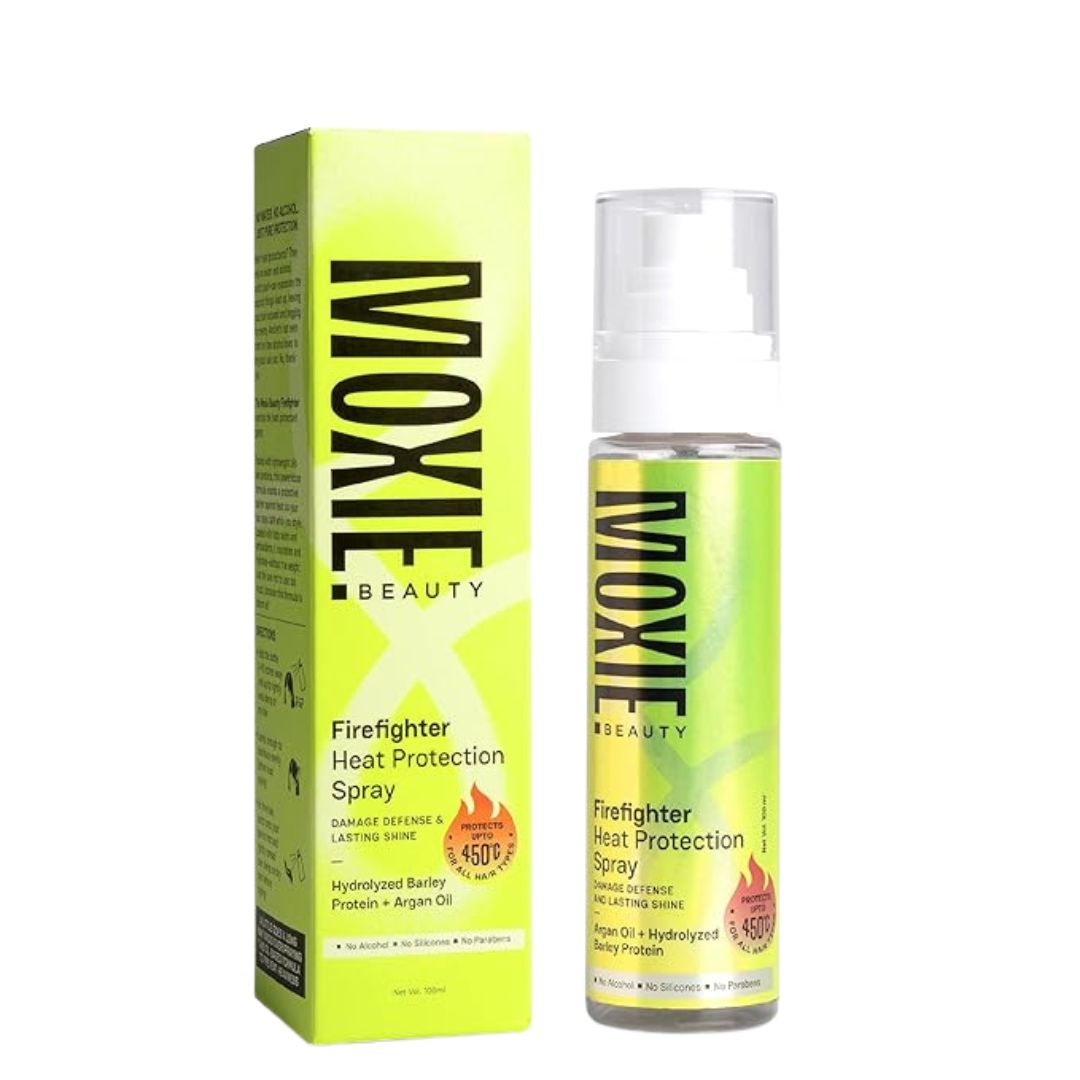 Moxie Beauty Firefighter | Heat Protection Spray | Damage Defense & Lasting Shine | 100ml