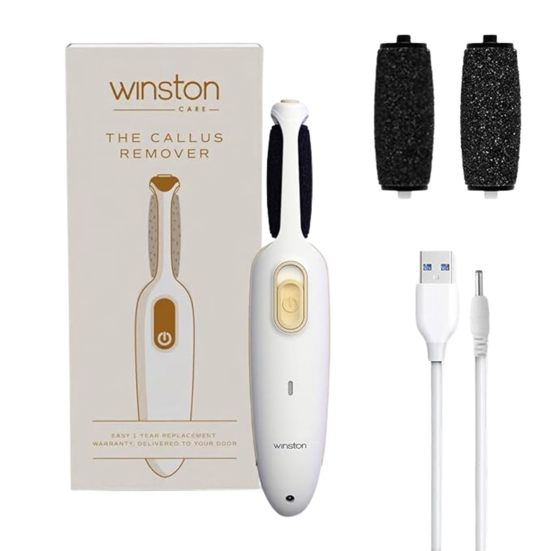 Winston Callus Remover for Feet Electronic Foot Scrubber for Dead Skin, Electric Pedicure Machine for Food Scrubber - 120 Min
